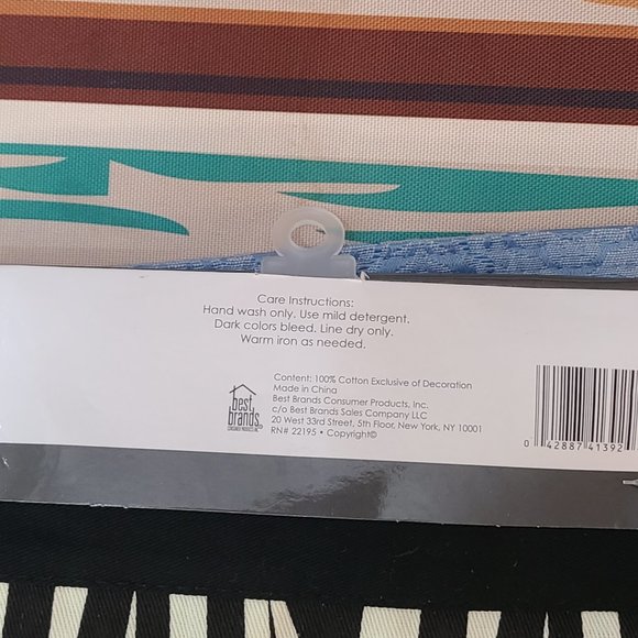 Gourmet Club Hostess Kitchen Chef Bib Apron One Size Black Ivory Color NEW - Picture 3 of 3